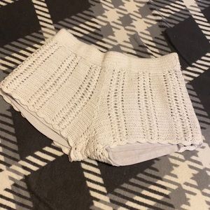 Forever 21 Crochet Shorts *EUC*